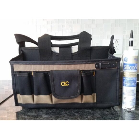 16 In. Center Tray Tool Bag 16 Pocket